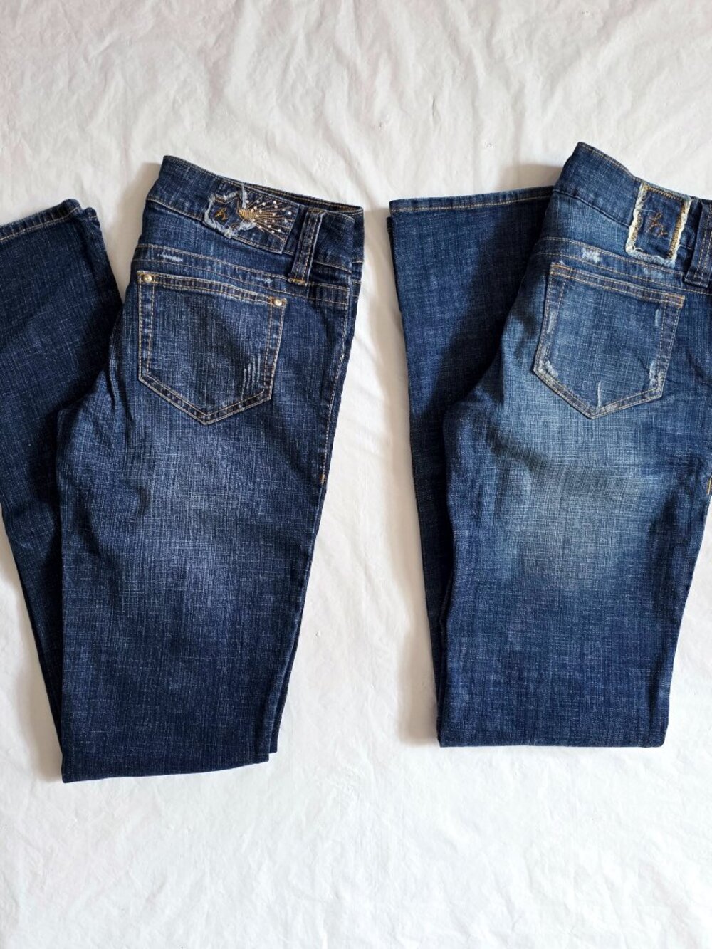 Vintage Hydraulic Extreme Slim Nikki Skinny Jeans Size 7/8, 2ct